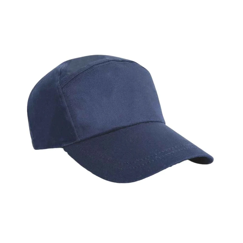 Image of Result Womens Advertising Snapback Cap in Navy Navy Female One Size