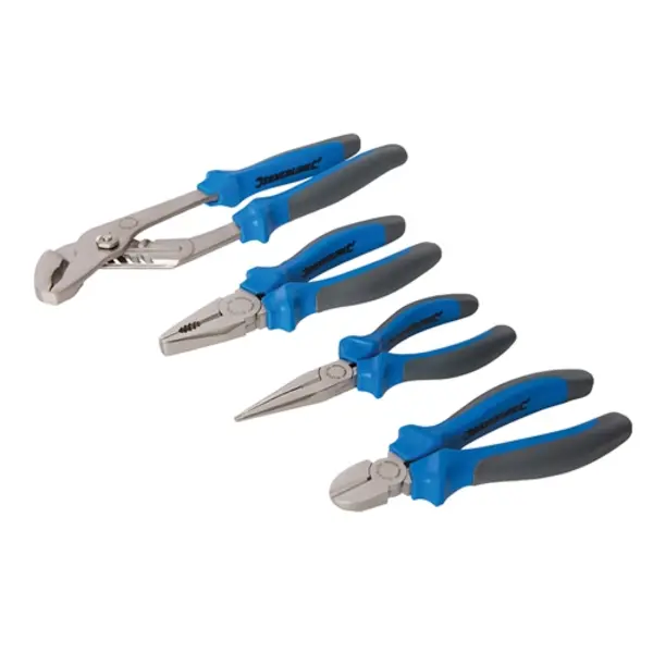 Image of Silverline Expert Pliers Set 4pce - 4pce