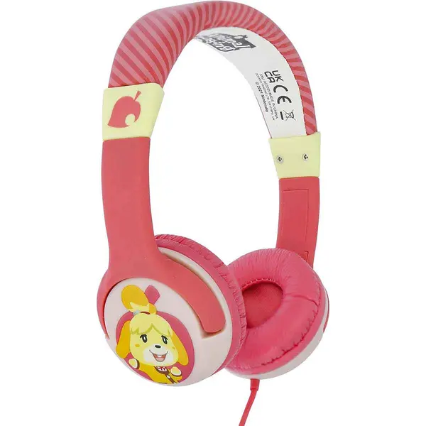 image of OTL Animal Crossing Isabelle AC0705 Kids Headphones