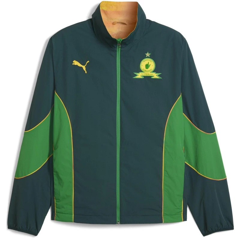 Image of Puma Puma MSFC Rvrse Jkt Green Terrai male XS