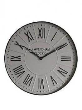 Image of Gallery Burnett Wall Clock - Grey