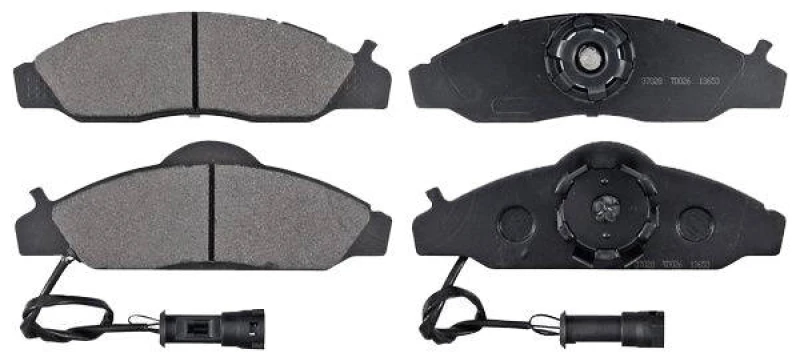 Image of A.B.S. 37028 Brake pad set with integrated wear sensor Brake Pad Set,disc brake (402)