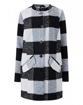 image of Junarose Mono Checked Jacket