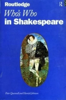 Image of Routledge Whos Who in Shakespeare by Hamish Johnson Paperback