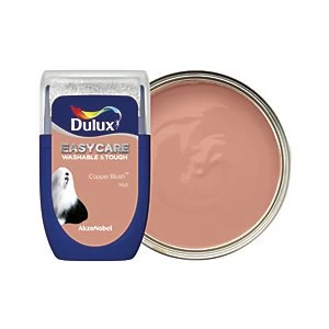 Image of Dulux Easycare Washable & Tough Copper Blush Matt Emulsion Paint 30ml