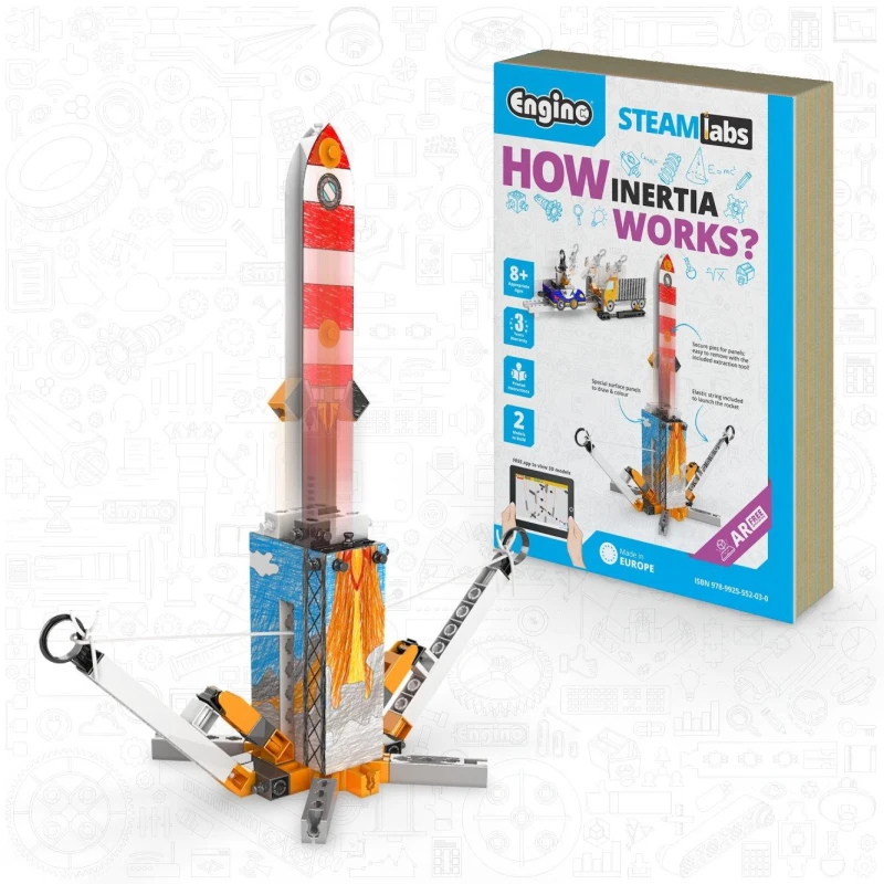 Image of Engino How Inertia Works Multi unisex