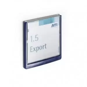 Image of Durable CLICK SIGN Door Plate 149x148.5mm Dark Blue