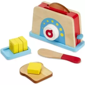 image of Melissa & Doug Bread and Butter Toaster Set