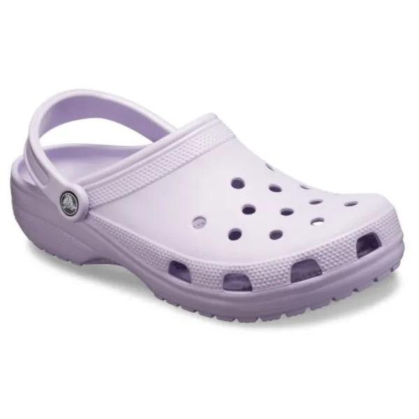 image of Crocs Womens Classic Clog Vegan Sandals Shoes - UK 8 / EU 42-43 / M9 Purple female GDE2649LAV8