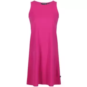Image of Regatta Womens Kaimana Printed Jersey Swing Silhouette Dress UK 20- Waist 38', (96cm)