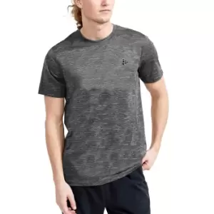 image of Craft Mens ADV Charge Melange Short-Sleeved T-Shirt (L) (Solo)