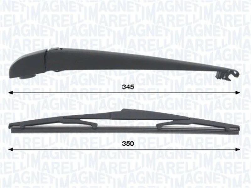 Image of MAGNETI MARELLI Wiper arm set MAGNETI MARELLI 000723180430