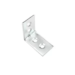 Image of Airtic Galvanized Steel Angle Brackets Bar 30 x 30mm, Pack of 10