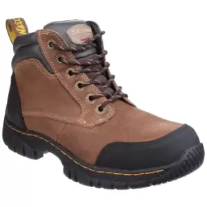 Image of Dr Martens Mens Riverton SB Lace Up Hiker Safety Boots (12 UK) (Brown)