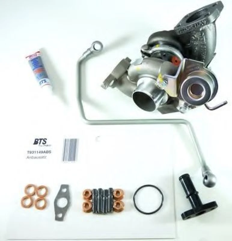 Image of BTS TURBO T981043 Turbocharger with oil drain line Charger,charging system (2234)