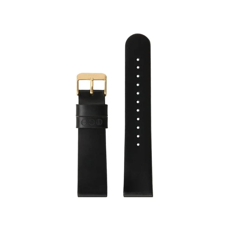 Image of Komono Watch strap Komono Strap 20 Noir Unisex 20