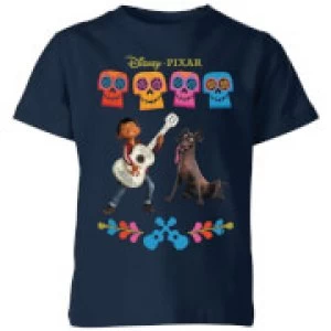 Image of Coco Miguel Logo Kids T-Shirt - Navy - 11-12 Years
