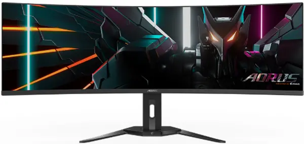 Image of Gigabyte AORUS 49" CO49DQ Dual Quad HD Curved Gaming OLED Monitor