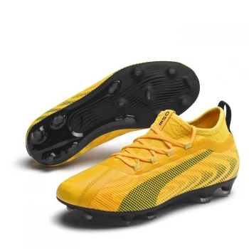 Puma ONE 20.2 Junior FG Football Boots - UltraYellow/Blk