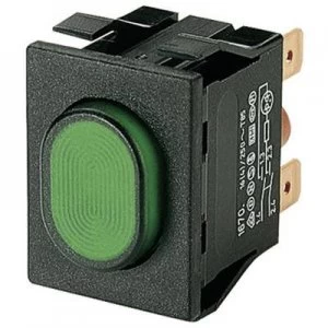 image of Marquardt 1670.5202 Pushbutton switch 250 V AC 16 A 2 x OnOff IP54 latch