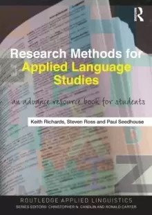 Image of Research Methods for Applied Language Studies : An Advanced Resource Book for Students