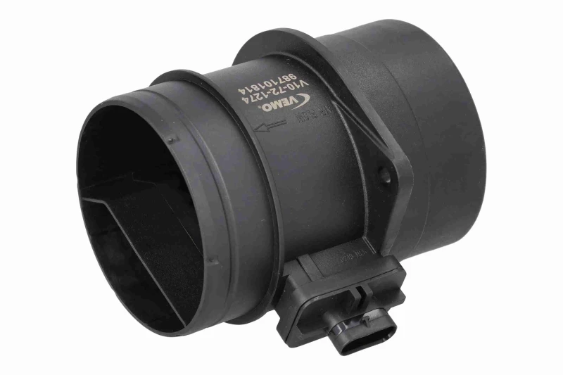 Image of VEMO V10-72-1274 Mass air flow sensor Q+, original equipment manufacturer quality Air Mass Sensor (3926)