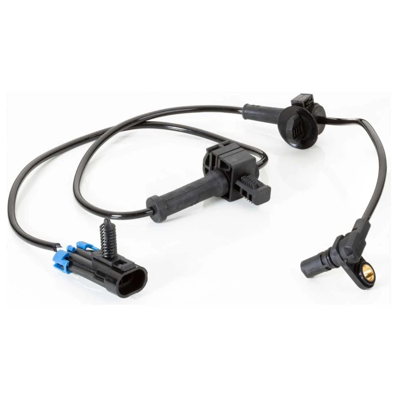 Image of HELLA 6PU 230 040-411 ABS Sensor Rear Axle, with holder Sensor,wheel speed (412)