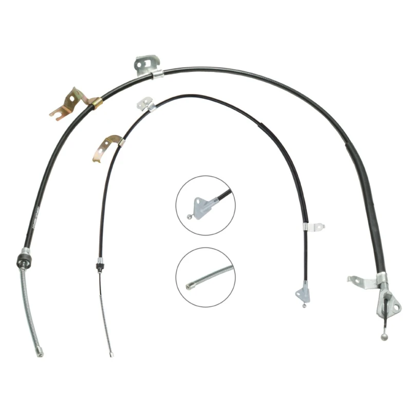 Image of RIDEX 124C1476 Brake Cable Right Rear Cable,parking brake (124)