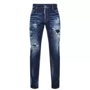 Image of DSQUARED2 Cool Guy Jeans - Blue