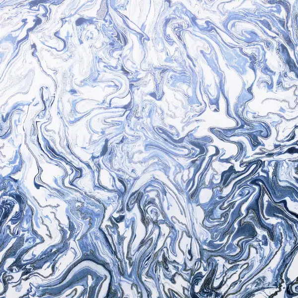 Image of Arthouse Liquid Marble Wallpaper Navy