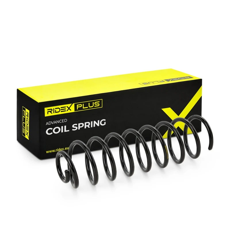 Image of RIDEX PLUS 188C0143P Coil spring Rear Axle Coil Spring (188)