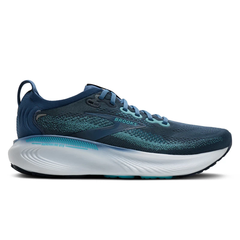 Image of Brooks Brooks Adrenaline GTS 25 Mens Spellbound/moonlight/ipanema - Navy / 10 / Standard