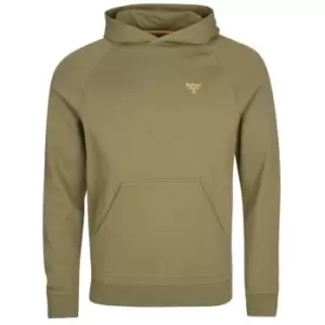 Image of Barbour Beacon Pop Over Hoodie - Green