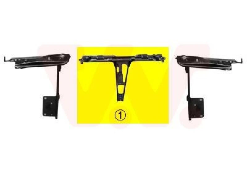 Image of VAN WEZEL Front Cowling VAN WEZEL 0322663