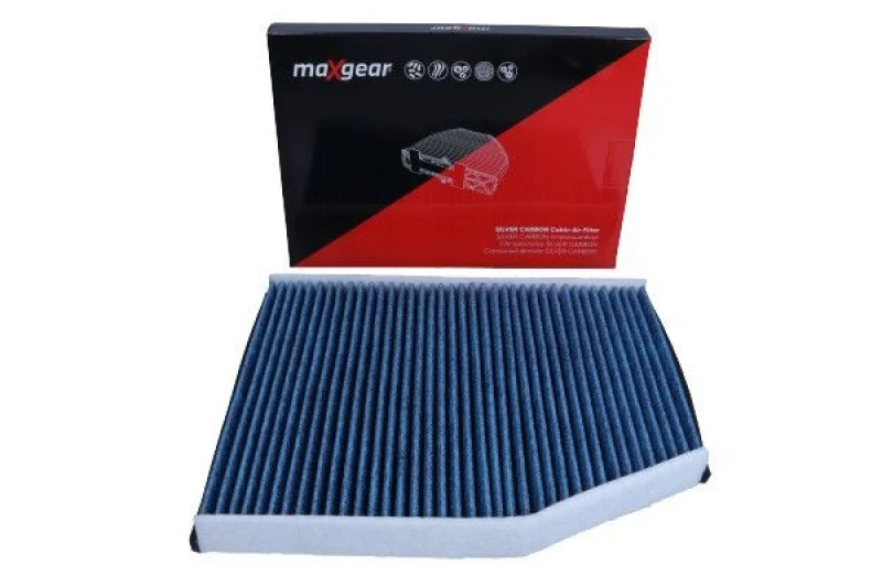 Image of MAXGEAR 26-1779 Pollen filter SILVER CARBON with anti-allergic effect Filter,interior air (424)