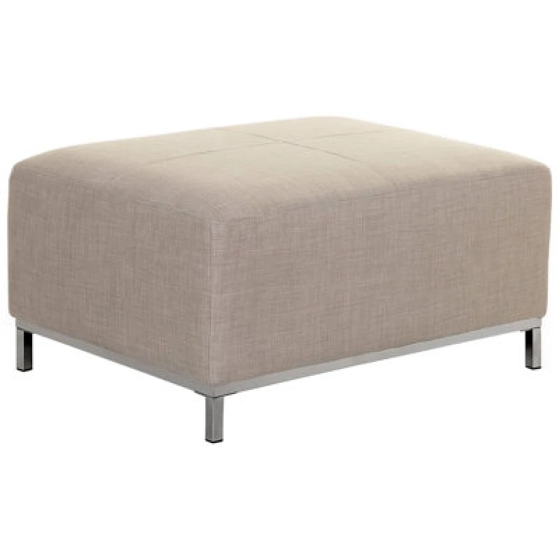 Image of Beliani Traditional Ottoman Oslo Fabric Beige