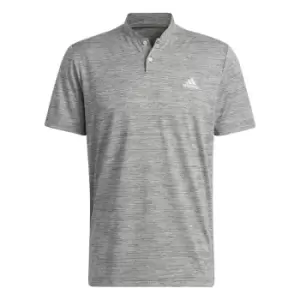 Image of adidas Textured Stripe Polo - Green