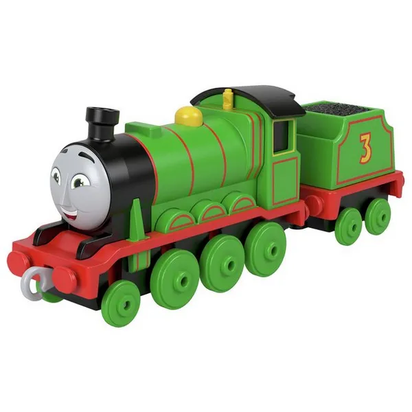 image of Thomas & Friends Thomas & Friends Henry Metal Toy Train Push-Along Engine