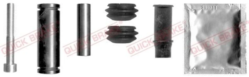 Image of QUICK BRAKE Guide sleeve kit, brake caliper QUICK BRAKE 113-1362X