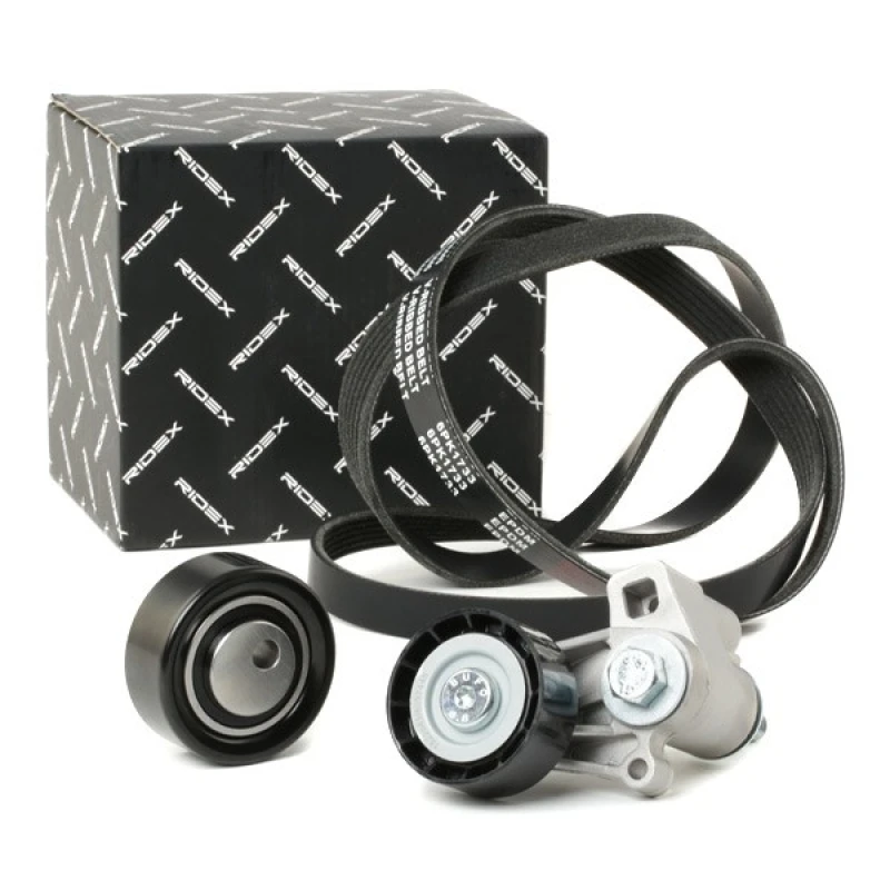 Image of RIDEX 542R0698 V-ribbed belt set V-Ribbed Belt Set (542)