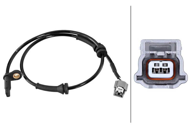 Image of HELLA ABS sensor HELLA 6PU 358 218-761