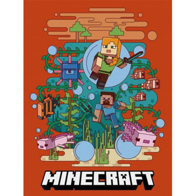 Image of Minecraft Canvas Multi unisex
