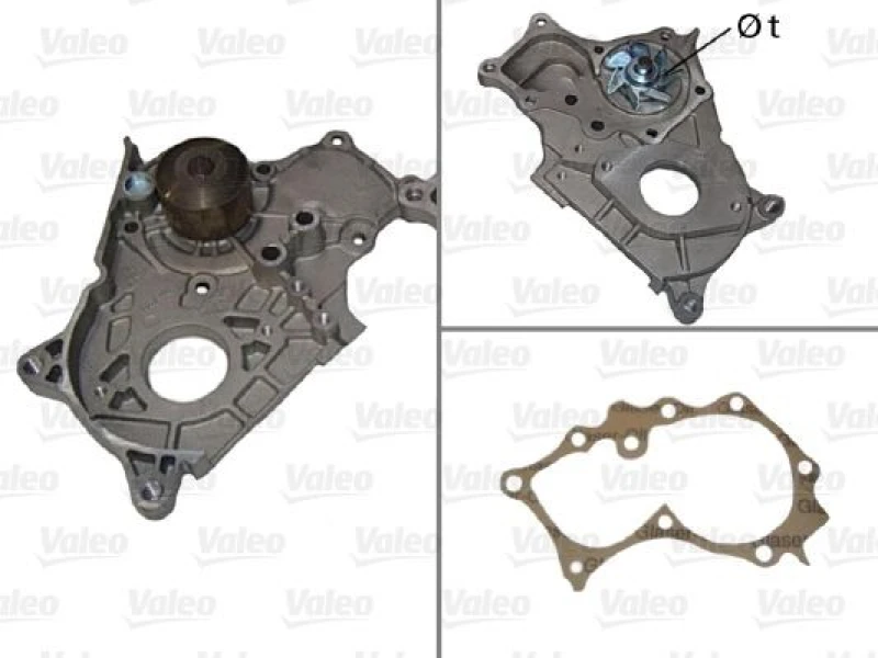 Image of Water pump VALEO 506851