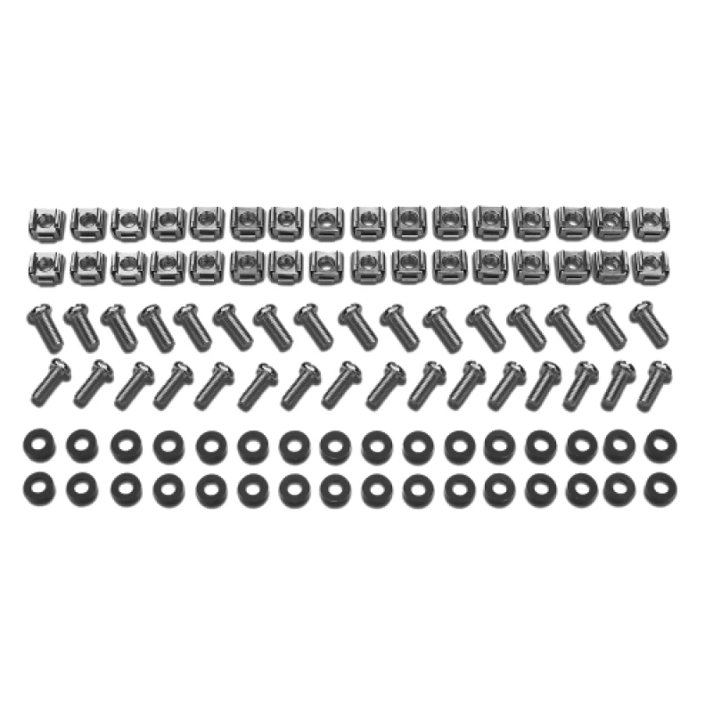 Image of APC Easy Rack. M6 Hardware Kit. 32 sets of M6 cage nuts. nylon washers
