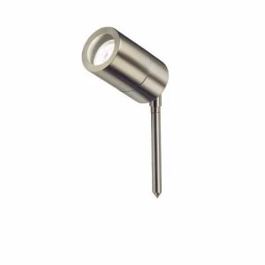 Image of KnightsBridge GU10 35W IP54 Ground Spike Garden Light - Lightweight - 10 Pack