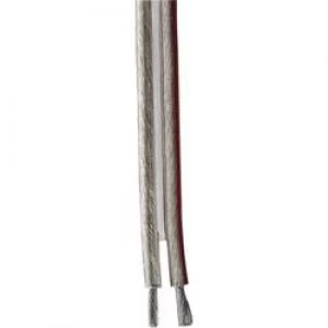 Image of Speaker cable 2 x 4 mm2 Transparent Hama
