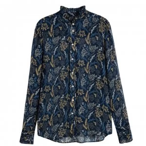 Gant Harvest Moon Blouse - PERSIAN Blue