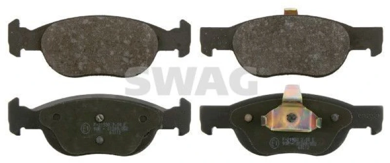 Image of Brake pad set SWAG 70 91 6372