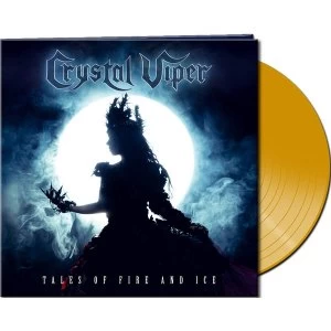 Image of Crystal Viper - Tales Of Fire And Ice Clear Yellow Vinyl