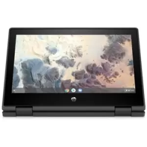 Image of HP Chromebook x360 11 G4 29.5cm (11.6") Touch Screen HD Intel Celeron N4500 4GB LPDDR4x-SDRAM 32GB eMMC WiFi 6 (802.11ax) ChromeOS Black
